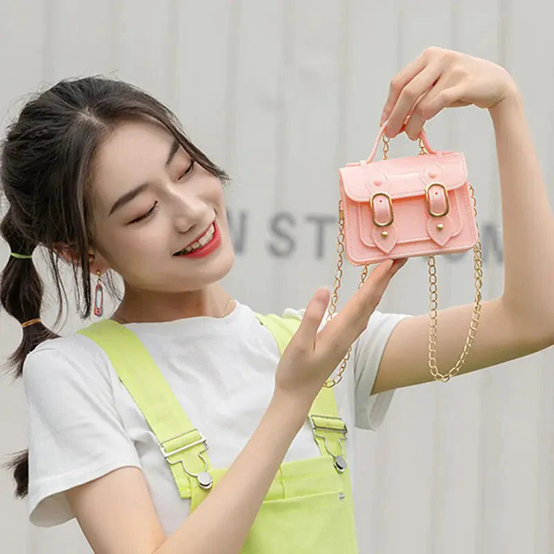 Mini Bolsos de Moda Cruzados de PVC