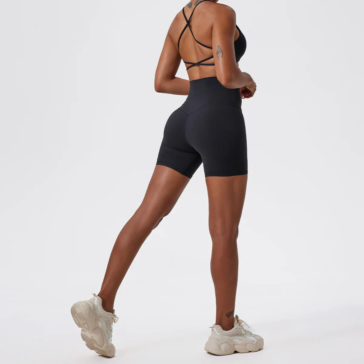 Pantalones Cortos de Yoga de Cintura Alta Ultra Cómodos