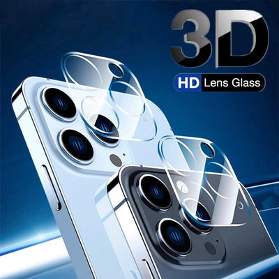 Premium 3D Camera Glass Protectors for iPhone Series