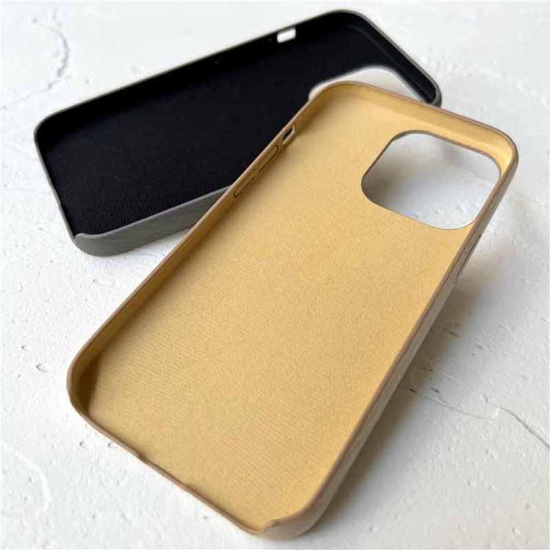 Coque de téléphone en bois rétro premium pour iPhone
