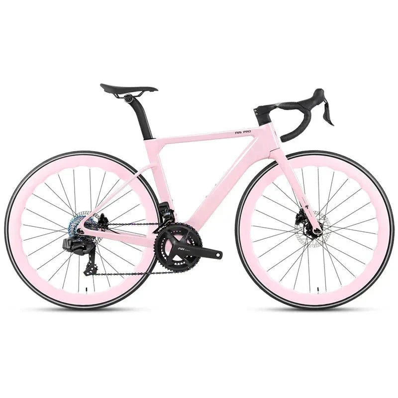 Bicyclette de route en carbone TWITTER R15pro - Vélo disc hydraulique pour hommes