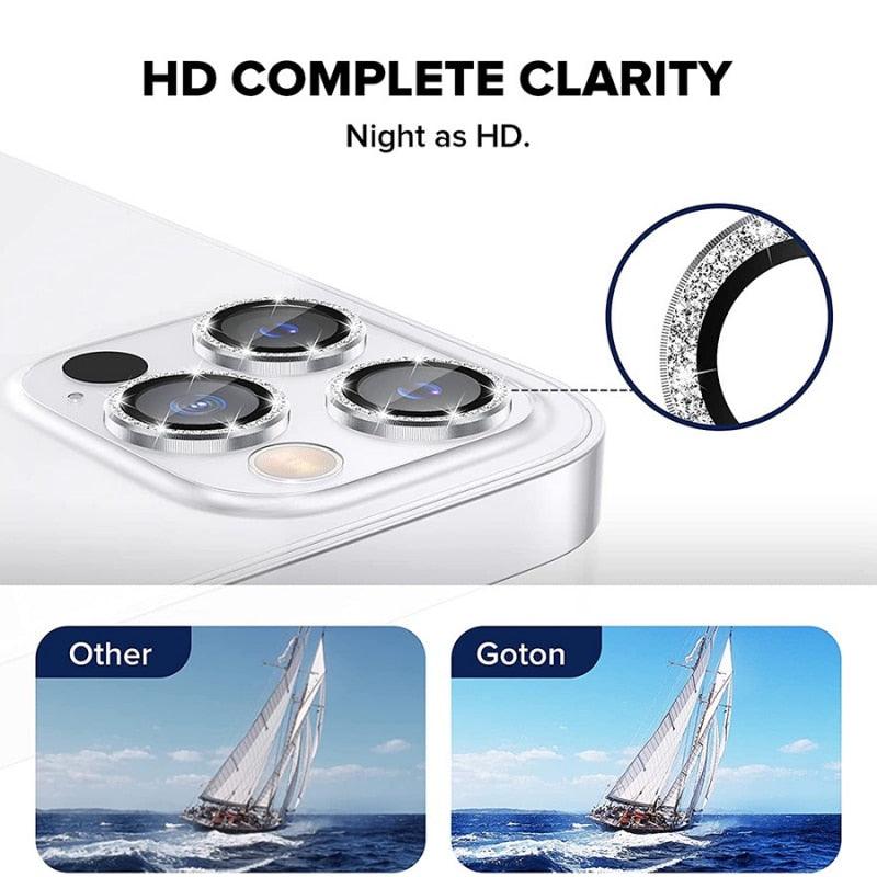 Luxury Camera Lens Protector for iPhone 11/12/13 Series