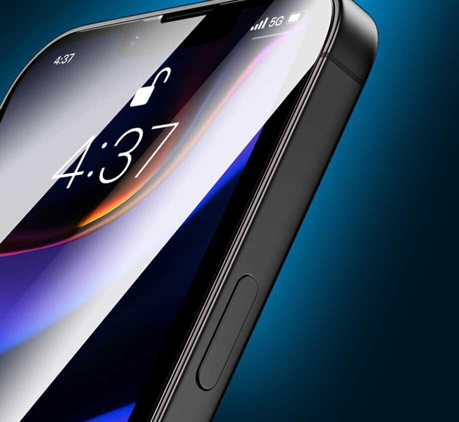 4Pcs Full Cover Tempered Glass Screen Protector for iPhone