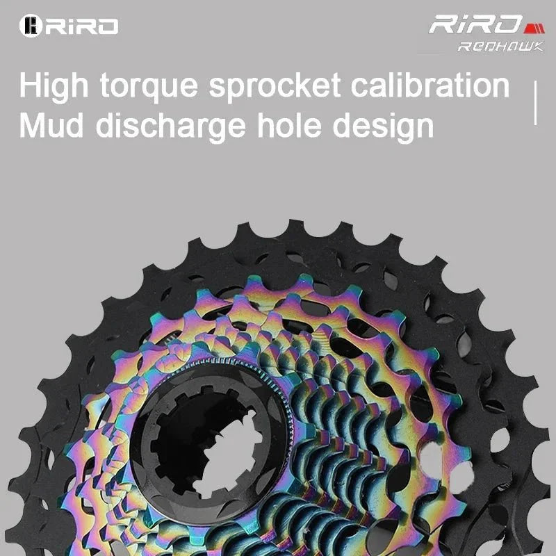 RIRO Ultra-light Hollow Freewheel for Enhanced Cycling Performance