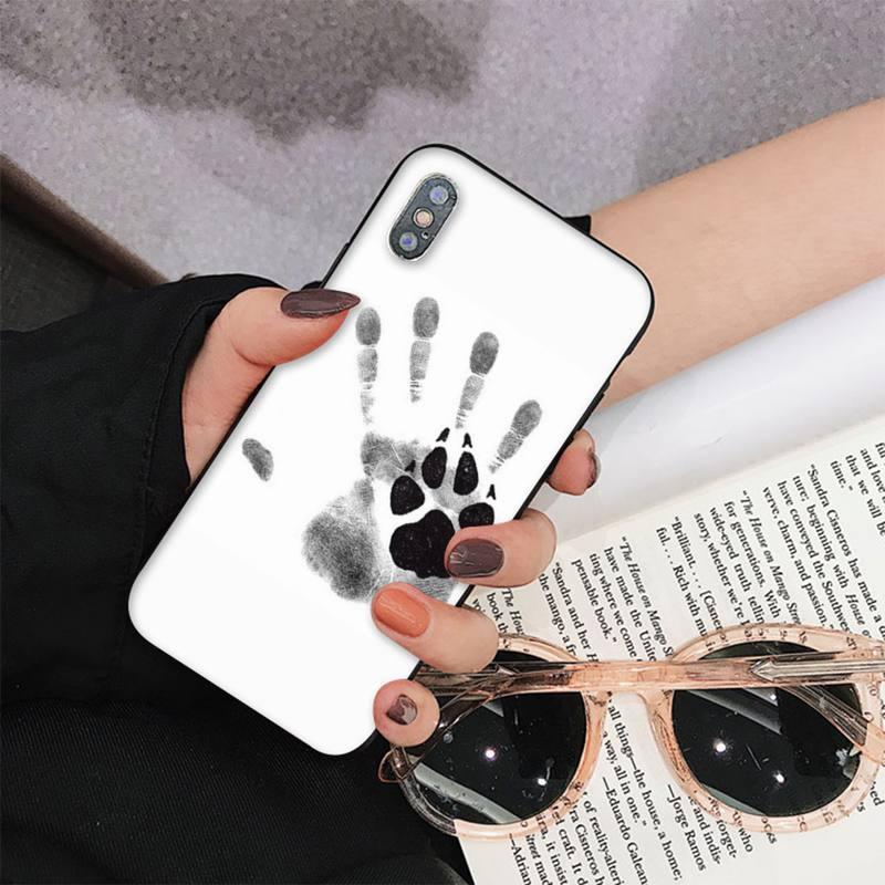 Dog Paw Print Phone Case for iPhone - Stylish & Protective