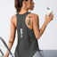 LOVELYX Flow: Women's Unique Letter Yoga-Run Vest