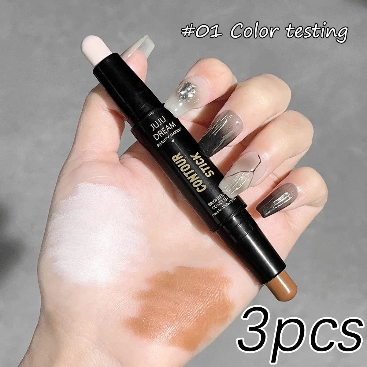 Dual Purpose Highlight Trimming Stick for Sculpting & Brightening
