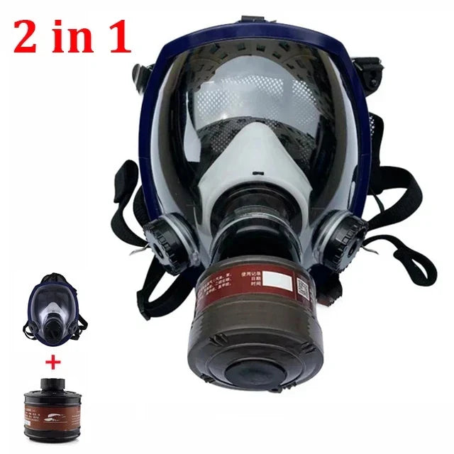 Masque à gaz respiratoire intégral premium pour usage tactique