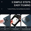 Protector de Lente de Cámara Trasera 3D HD Premium para iPhone