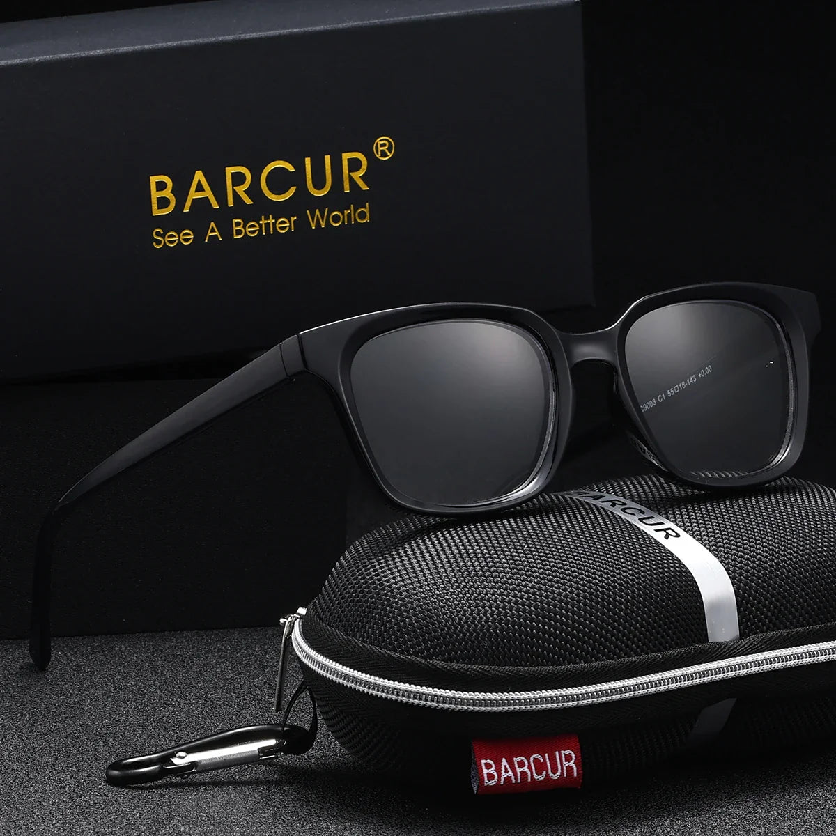 Lunettes de lecture carrées tendance BARCUR - Protection contre la lumière bleue