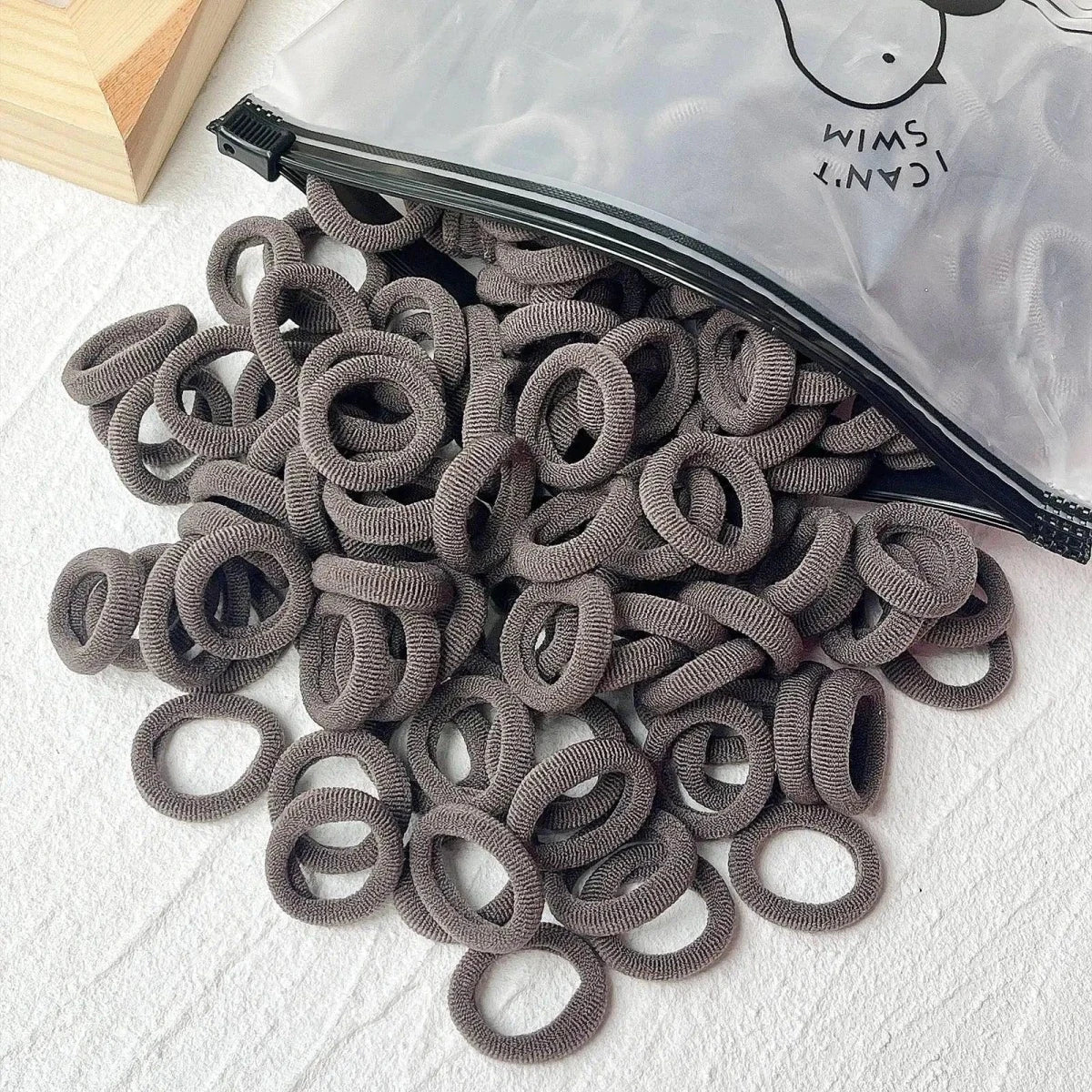 Colorful Kids Elastic Hair Bands - 20/50pcs Set