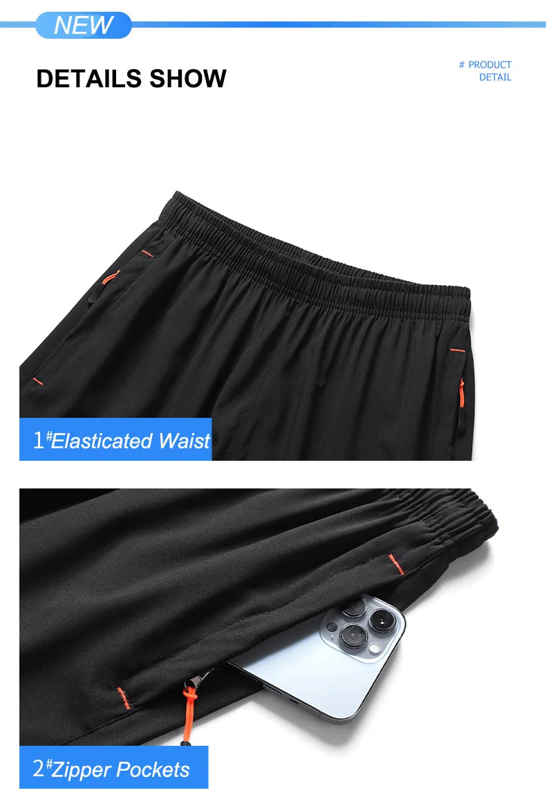 Shorts de course réfléchissants pour hommes