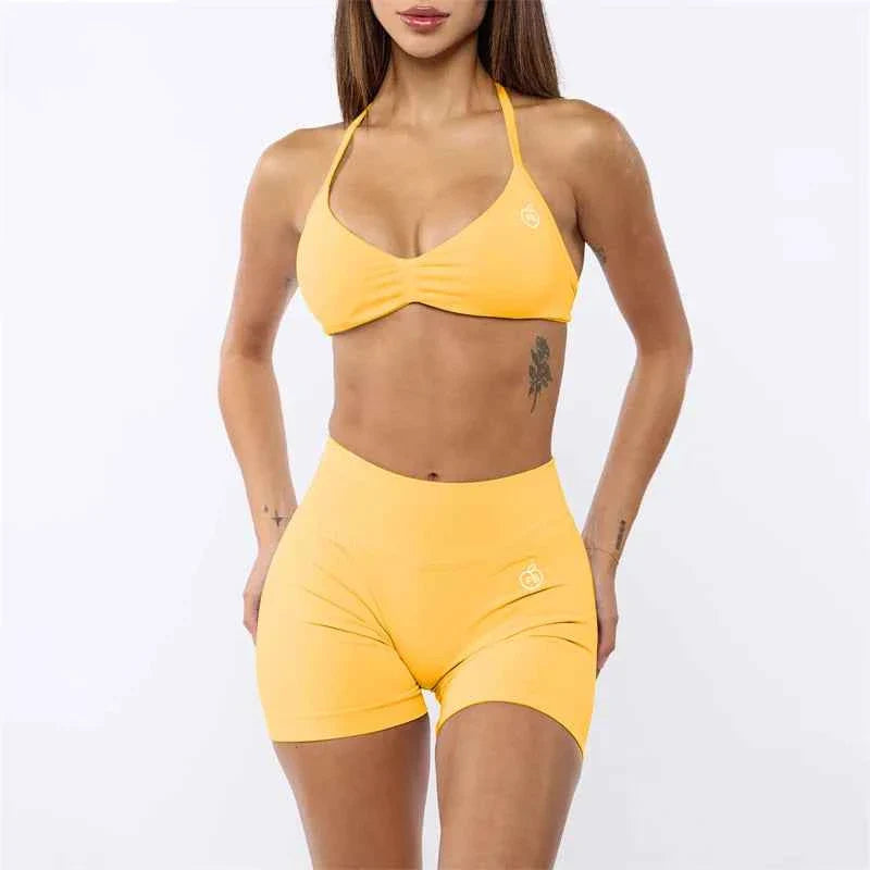 Conjunto de Sujetador Bum Impact y Pantalones Cortos Moldeadores