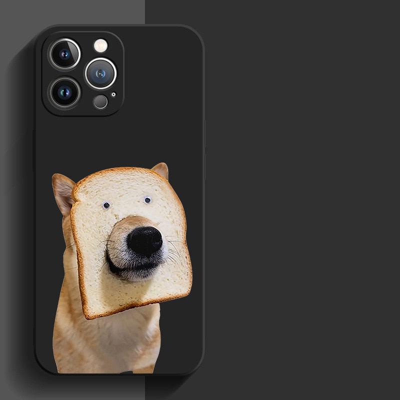 Cute Puppy Phone Case for iPhone - Shockproof Silicone Cover