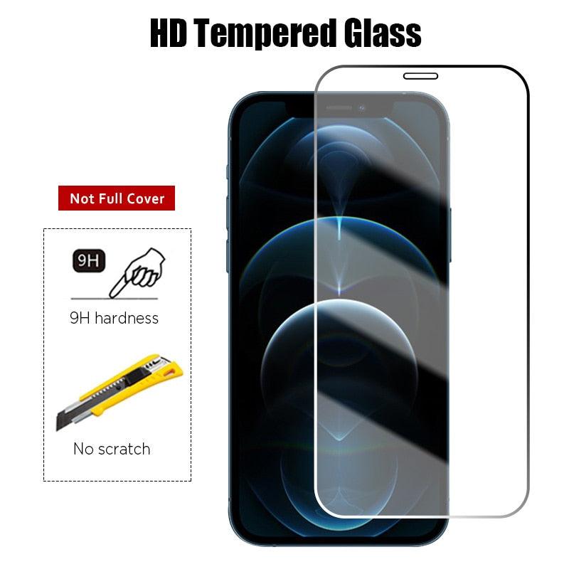 3PCS Premium Tempered Glass Screen Protectors for iPhone