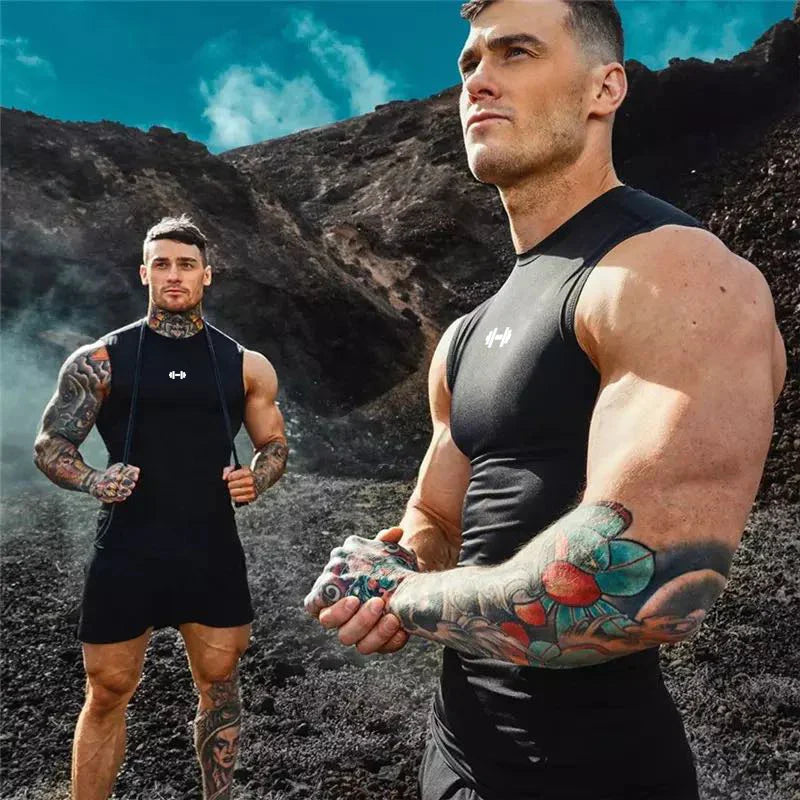 Men's Quick Dry Compression Running Vest