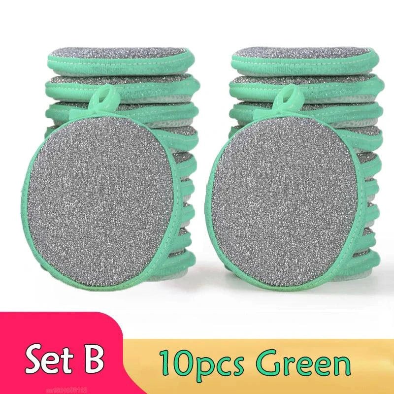 Double-Sided Dishwashing Sponges - 5/10/20 Pack
