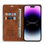 Étui portefeuille à rabat magnétique premium pour iPhone 14 Pro Max