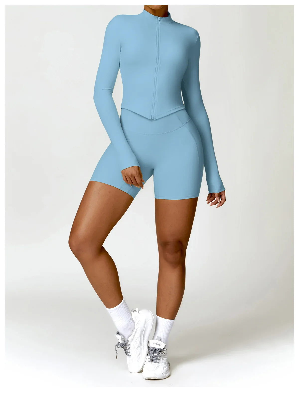 Veste de sport zippée pour femmes