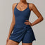 Robe de tennis EcoSport Femme à col en V avec soutien-gorge et shorts