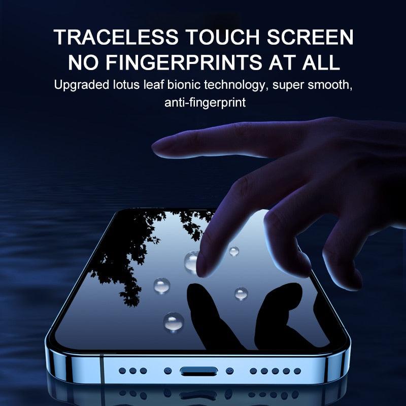 Protector de Pantalla Privado de Vidrio Templado Antirreflejo 200D para iPhone