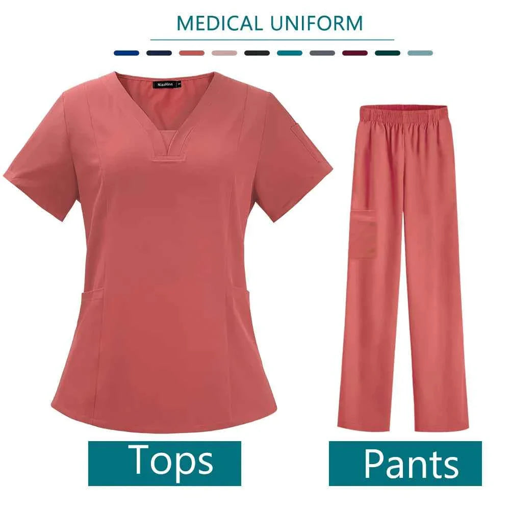 Ensemble de Blouses Médicales Premium pour Infirmières Professionnelles