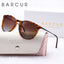 Lunettes de soleil pour femmes BARCUR à imprimé léopard en forme de chat - Polarisées UV400