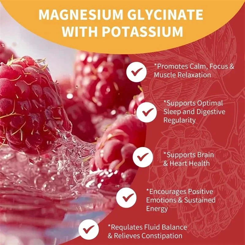 Xemenry Magnesium Glycinate Gummies - 120 Count