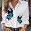 Blouse Imprimée Élégante et Ample pour Femmes