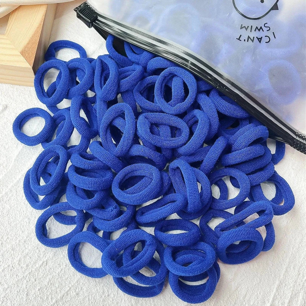 Colorful Kids Elastic Hair Bands - 20/50pcs Set