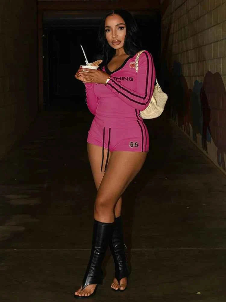 Ensemble de survêtement sportif pour femmes Weird Puss