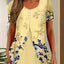 Elegant Women's Two-Piece Look Button Blouse