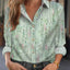 Blouse Imprimée Élégante et Ample pour Femmes