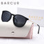 Lunettes de soleil pour femmes BARCUR à imprimé léopard en forme de chat - Polarisées UV400