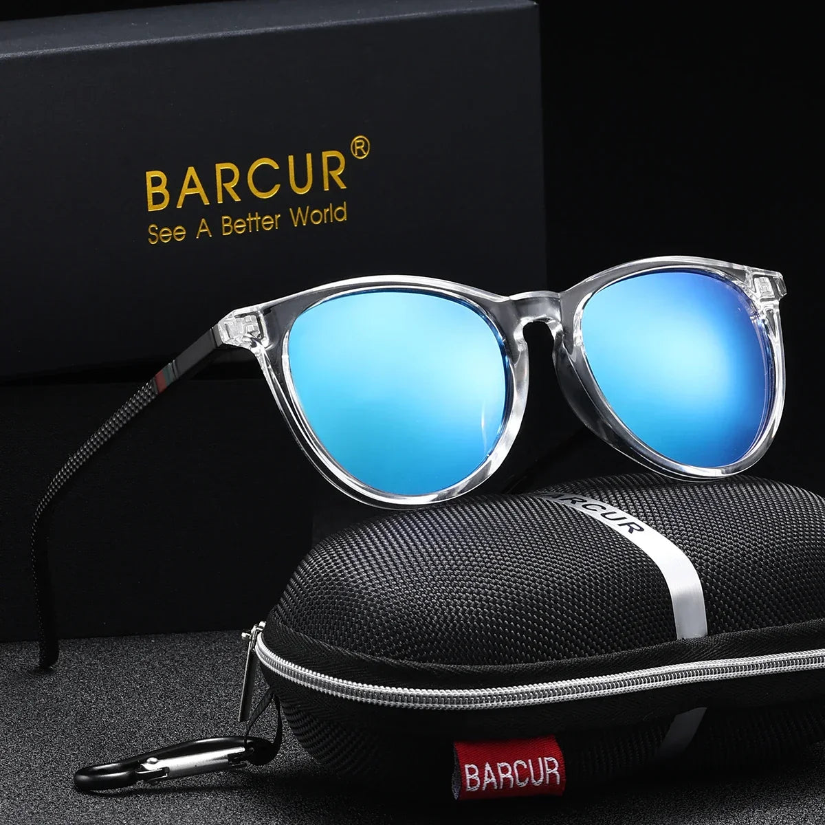 Chic Cat Eye Polarized Sunglasses for Women – Lightweight UV400 Protection with Stylish Polycarbonate Frame and Mirror Lenses – Perfect Summ - Korvel