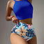 Bas de maillot de bain taille haute floral '26
