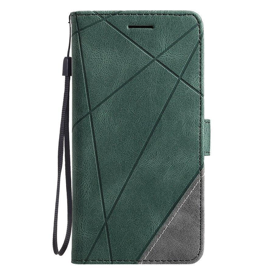Étui en cuir à rabat portefeuille premium pour la série Xiaomi Redmi