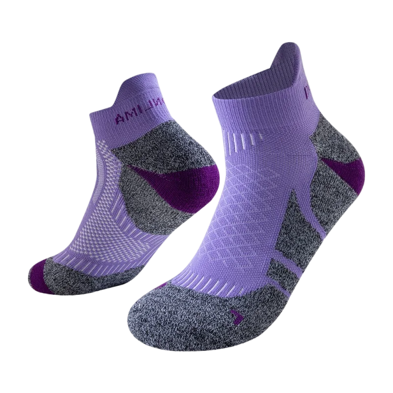 Calcetines de Correr Transpirables con Amortiguación para Maratón