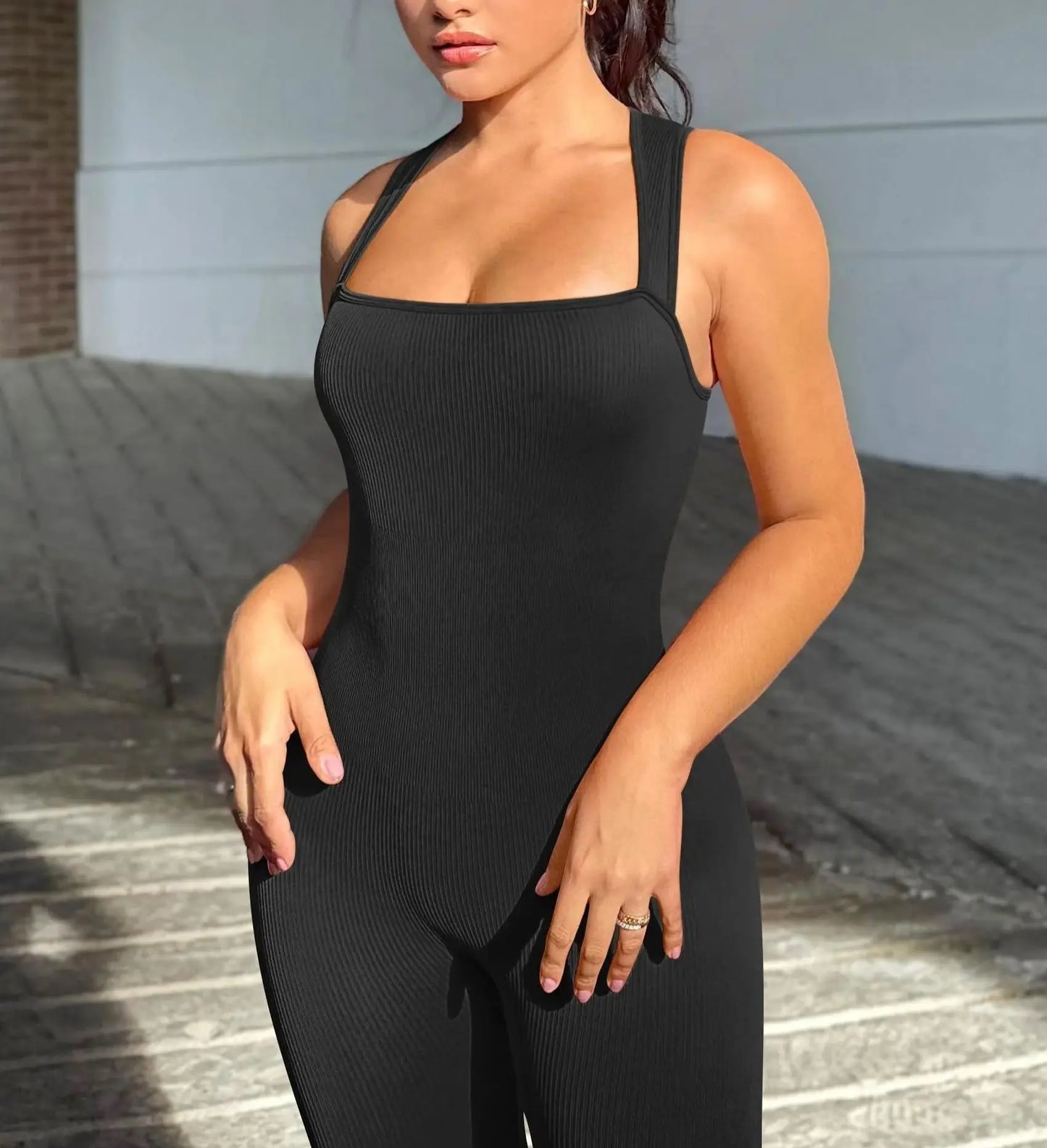 FitFlex Diva : Combinaison de sport taille haute élégante