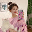 Cute Cat Transparent Phone Case for iPhone 11/12/13 Pro Max
