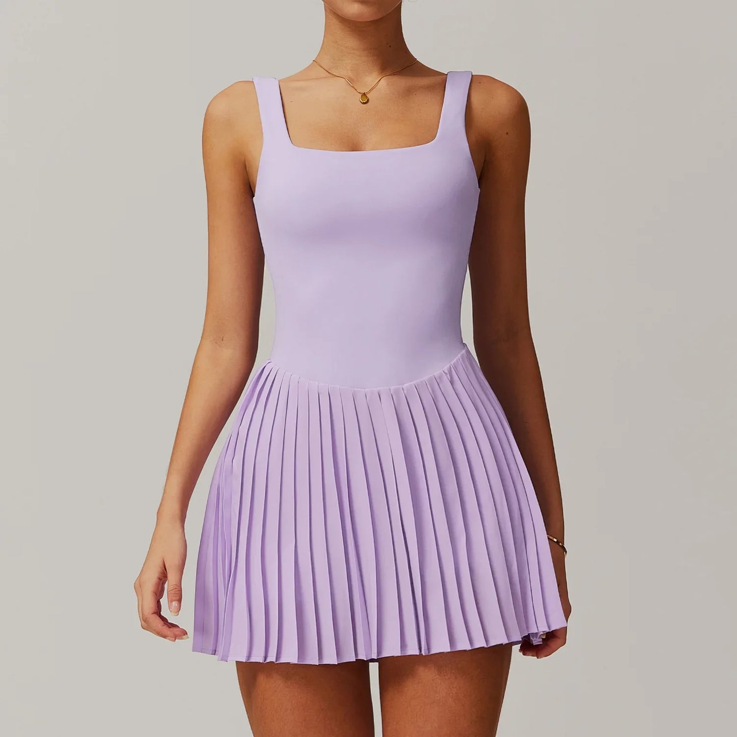 Jumpsuit de tennis premium avec poches et plis