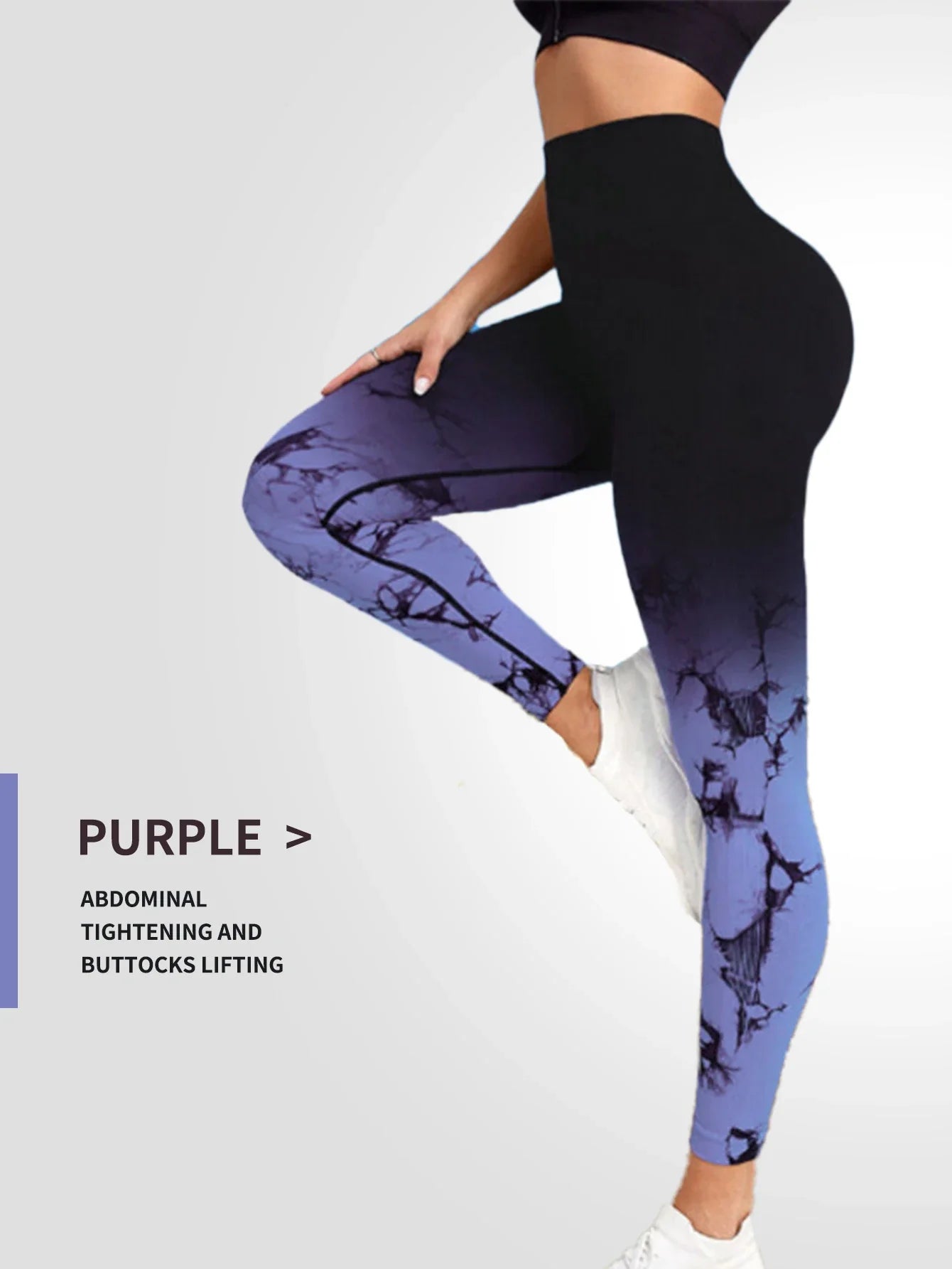 Leggings Tie Dye Seamless VibrantFlex