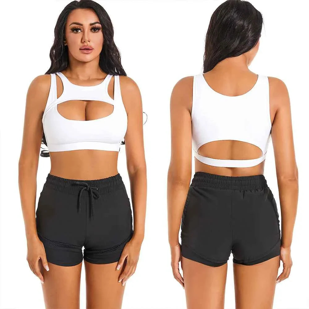 Premium Push Up Sports Bra with Removable Cups