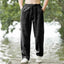Pantalons décontractés en lin et coton pour hommes