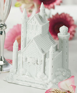 Fairy Tale Wedding Castle Topper - 6" High