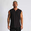 Camiseta sin mangas de algodón premium con cuello en V para hombres