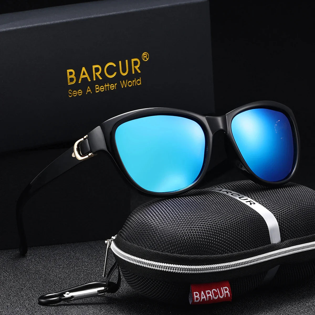 Gafas de sol de moda para hombres BARCUR polarizadas - Protección UV400 elegante