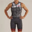 Zootekoi Men's Breathable Sleeveless Jacket for Triathletes