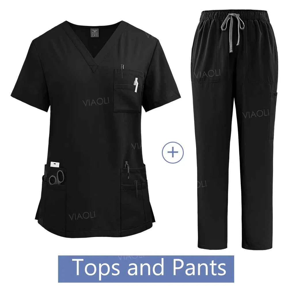 Gown chirurgicale pour femmes avec poches
