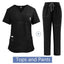 Women's Medical Scrub Uniform Set